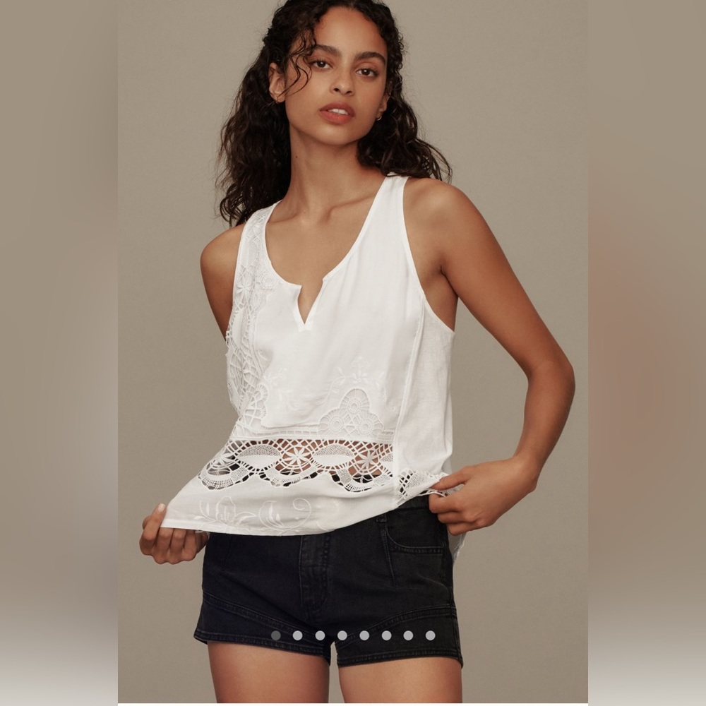 Tiny Cyrus Embellished Tank L